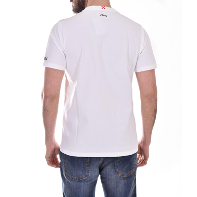 Shop Mc2 Saint Barth Men's White Cotton T-shirt