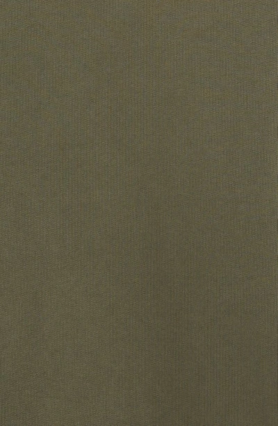 Golden Goose Crew Neck Archibald Sweatshirt With Vintage Logo In Dusty Olive