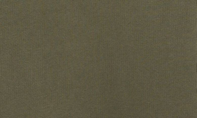 Golden Goose Crew Neck Archibald Sweatshirt With Vintage Logo In Dusty Olive
