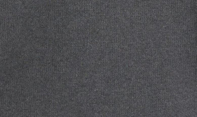 Shop Golden Goose Logo Cotton Blend Cardigan In Dark Grey Melange