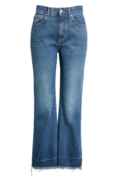 Shop Stella Mccartney '90s Crop Flare Leg Jeans In 4480 Vintage Dark