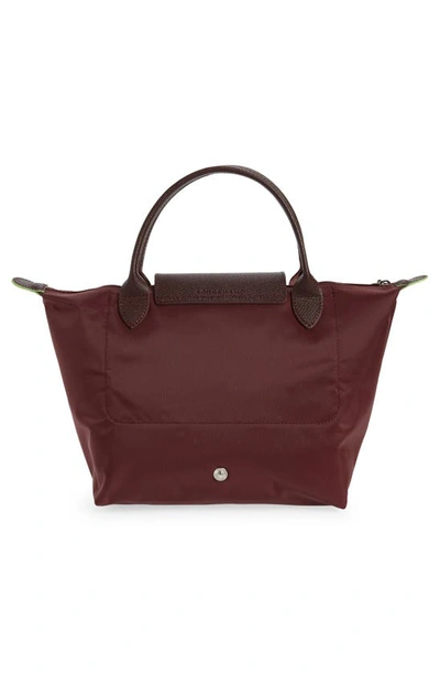 Shop Longchamp Small Le Pliage Travel Bag In Burgundy