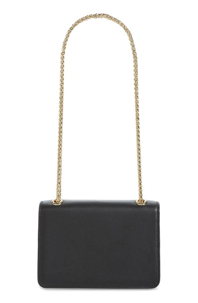 Shop Strathberry Mini East/west Leather Crossbody Bag In Black
