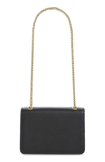 Strathberry Mini East/west Leather Crossbody Bag In Black