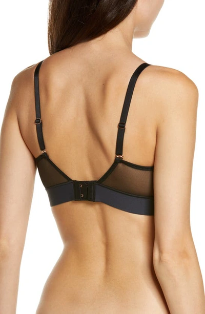 Skarlett Blue Women's Spellbound Sheer Mesh Bralette In Black