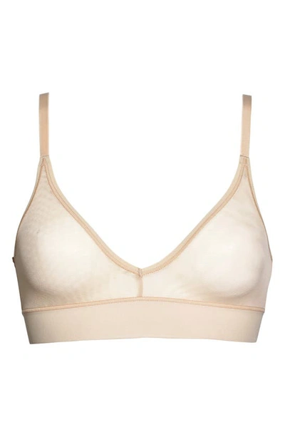 Skarlett Blue Spellbound Wireless Triangle Bralette In Nylon