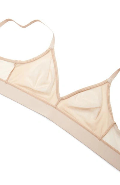 Skarlett Blue Spellbound Wireless Triangle Bralette In Nylon