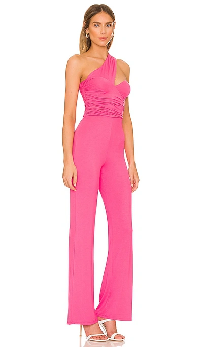 Shop Lovers & Friends Liv Jumpsuit In Fuchsia