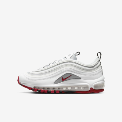 Shop Nike Air Max 97 Big Kidsâ Shoes In White