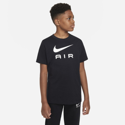 Shop Nike Sportswear Big Kids' (boys') T-shirt In Black