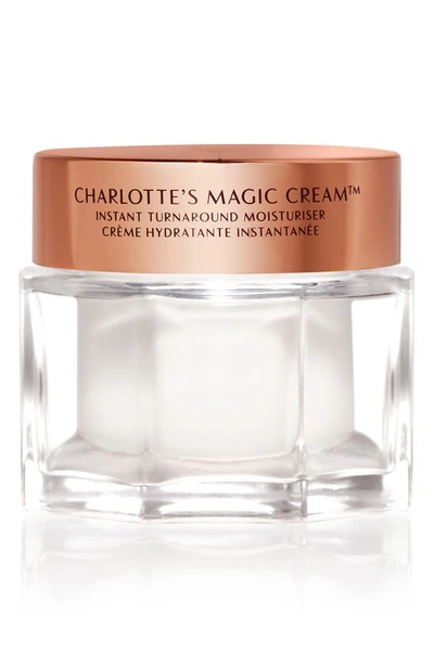 Shop Charlotte Tilbury Magic Cream Face Moisturizer With Hyaluronic Acid, 1.6 oz In Jar