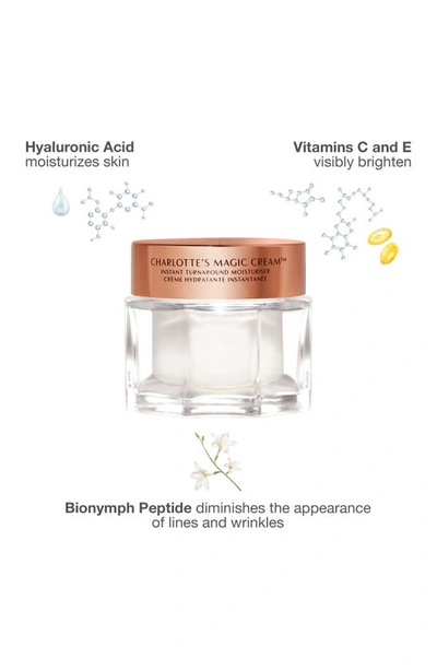 Charlotte Tilbury Refillable Magic Cream Moisturizer With Hyaluronic Acid 1.6 Oz. In Jar