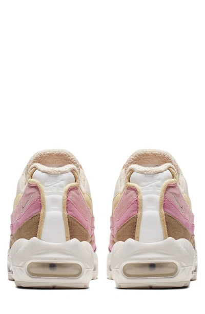 Shop Nike Air Max 95 Qs The Plant Color Collection Sneaker In Lemon Wash/ Plum Chalk/ Plum