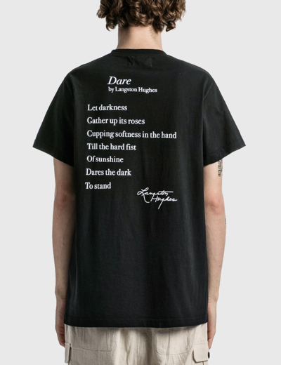 Shop Awake Ny Langston Hughes T-shirt In Black