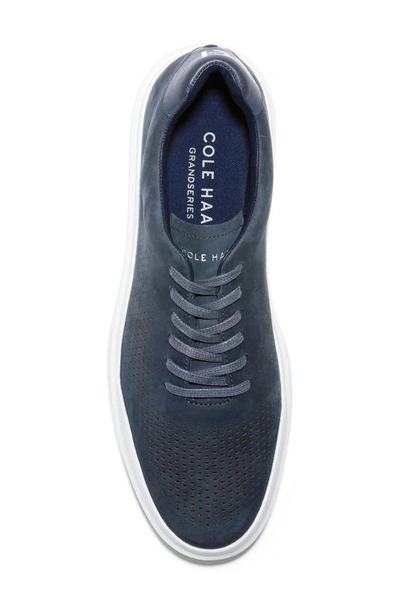 Shop Cole Haan Grandpro Rally Sneaker In Navy Ink Nubuck