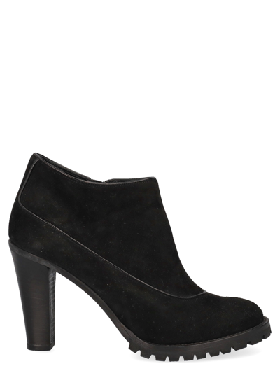 Pre-owned Fratelli Rossetti Ankle Boots In Black