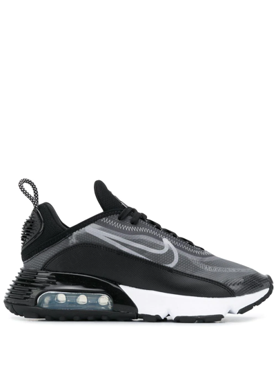 Shop Nike Air Max 2090 "black/metallic Silver" Sneakers