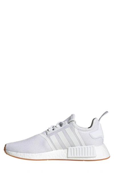 Shop Adidas Originals Nmd R1 Primeblue Sneaker In White/ Gum