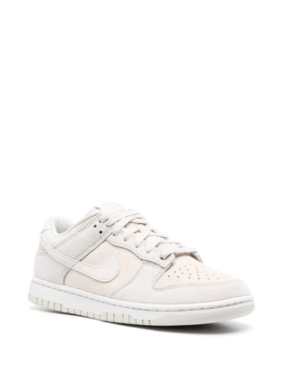 Nike Dunk Low Retro Lace-up Sneakers In Vast Grey/summit White/pearl White  | ModeSens