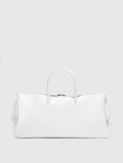 Shop Marsèll Sacchina Bag In Smooth Leather In White