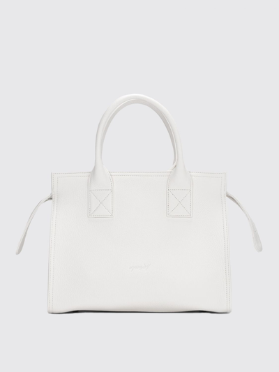 Shop Marsèll Small Curve Bag In Grained Leather In White