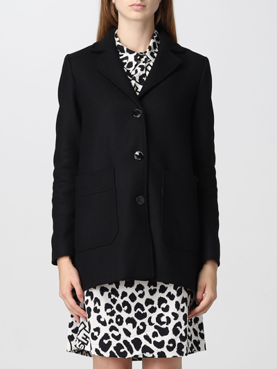 Shop Love Moschino Blazer  Woman Color Black