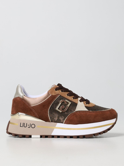 Shop Liu •jo Sneakers Liu Jo Woman In Brown