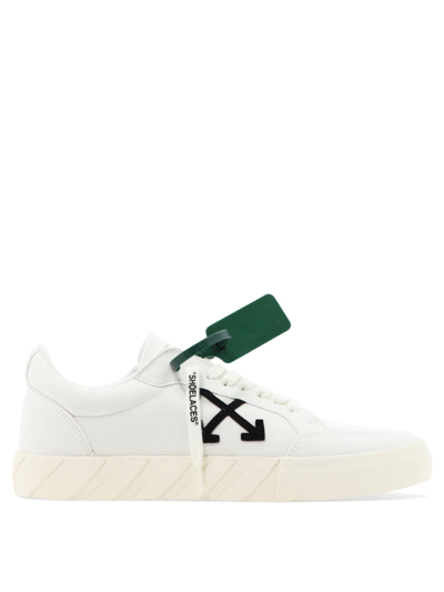 Shop Off-white "low Vulcanized" Sneakers In White