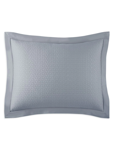 Shop Peacock Alley Hamilton Quilted Sham In Blue