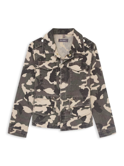 Shop Dl Premium Denim Girl's Rocco Camo Jacket