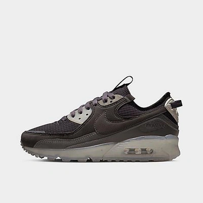 Shop Nike Women's Air Max Terrascape 90 Casual Shoes In Black/dark Pewter/light Bone/thunder Grey