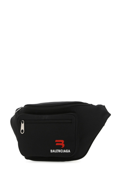 Balenciaga Black Nylon Medium Explorer Belt Bag Black Uomo Tu | ModeSens