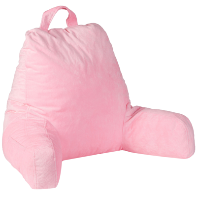 Shop Cheer Collection Shredded Memory Foam Tv Pillow & Backrest In Pink