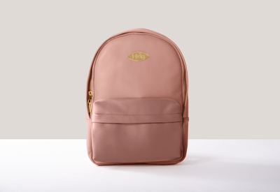 Shop Mela Majd In Dusty Rose Backpack In Pink