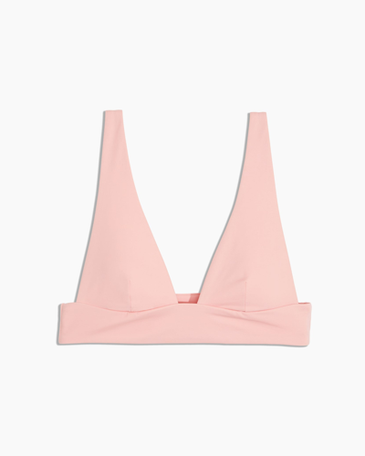 Shop Onia Mallory Bikini Top In Pink