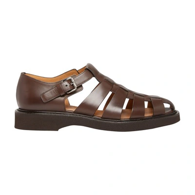 Shop Church's Hove Sandals In Ebony