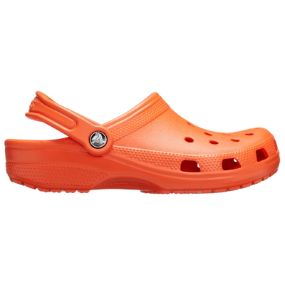 Crocs Mens Classic Clog In Tangerine/tangerine | ModeSens