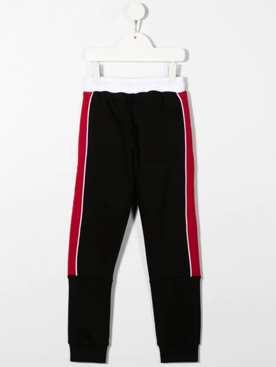 Bosswear Side-stripe Track Pants In Black