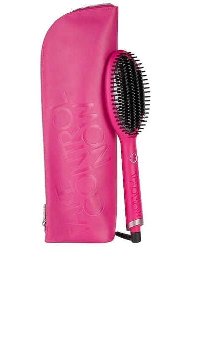 Shop Ghd Glide Hot Brush In Orchid Pink