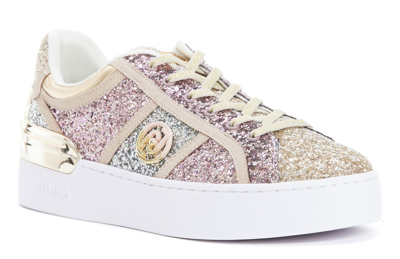 Shop Liu •jo Silvia Sneakers In Pink