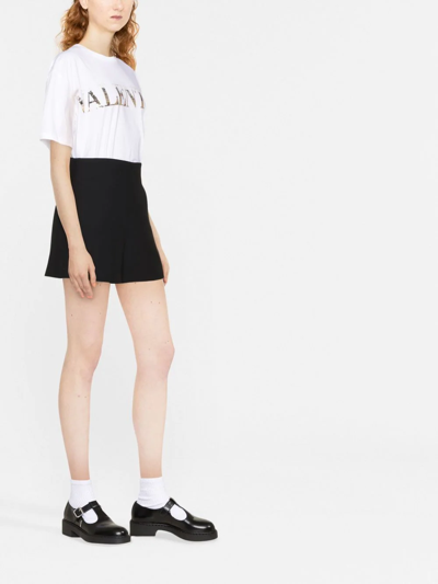 Valentino Sequin-embellished Embroidered Cotton-jersey T-shirt In White