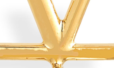 Valentino Vlogo Imitation Pearl Drop Earrings In Z/dnuoro 18