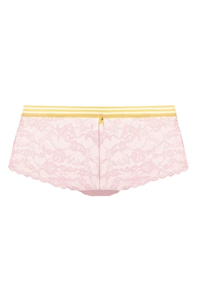 Freya Offbeat Lace Boyshorts In Macaron