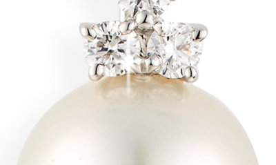 Mikimoto Classic White South Sea Cultured Pearl Pendant Necklace In 18kw