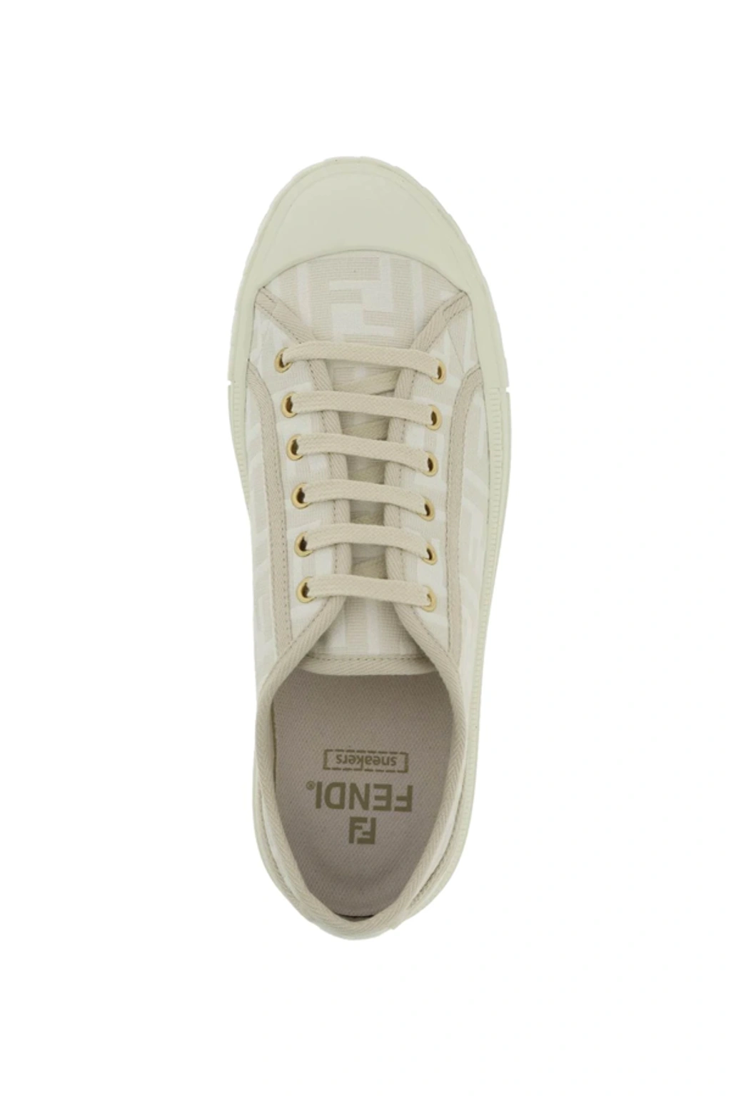 Fendi Ff Jacquard Low-top Sneakers In Neutro | ModeSens Fendi Ff Jacquard Low-top Sneakers In Neutro | ModeSens