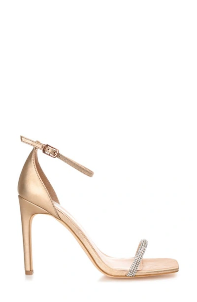 Journee Collection Zoya Tru Comfort Foam Heeled Sandal In Gold