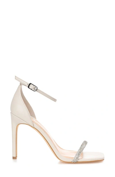 Journee Collection Zoya Tru Comfort Foam Heeled Sandal In Off White
