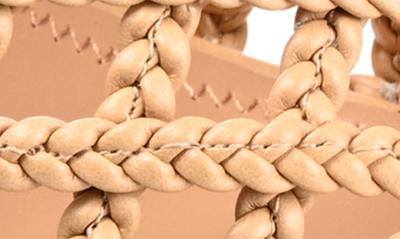 Journee Collection Evvie Braided Sandal In Tan