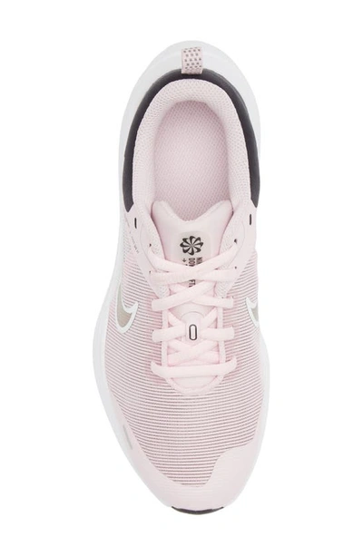 Shop Nike Donwshifter 12 Sneaker In Pink Foam/ Pewter/ Black