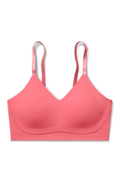 Shop True & Co. True Body Triangle Adjustable Strap Full Cup Soft Form Band Bra In Cactus Bloom